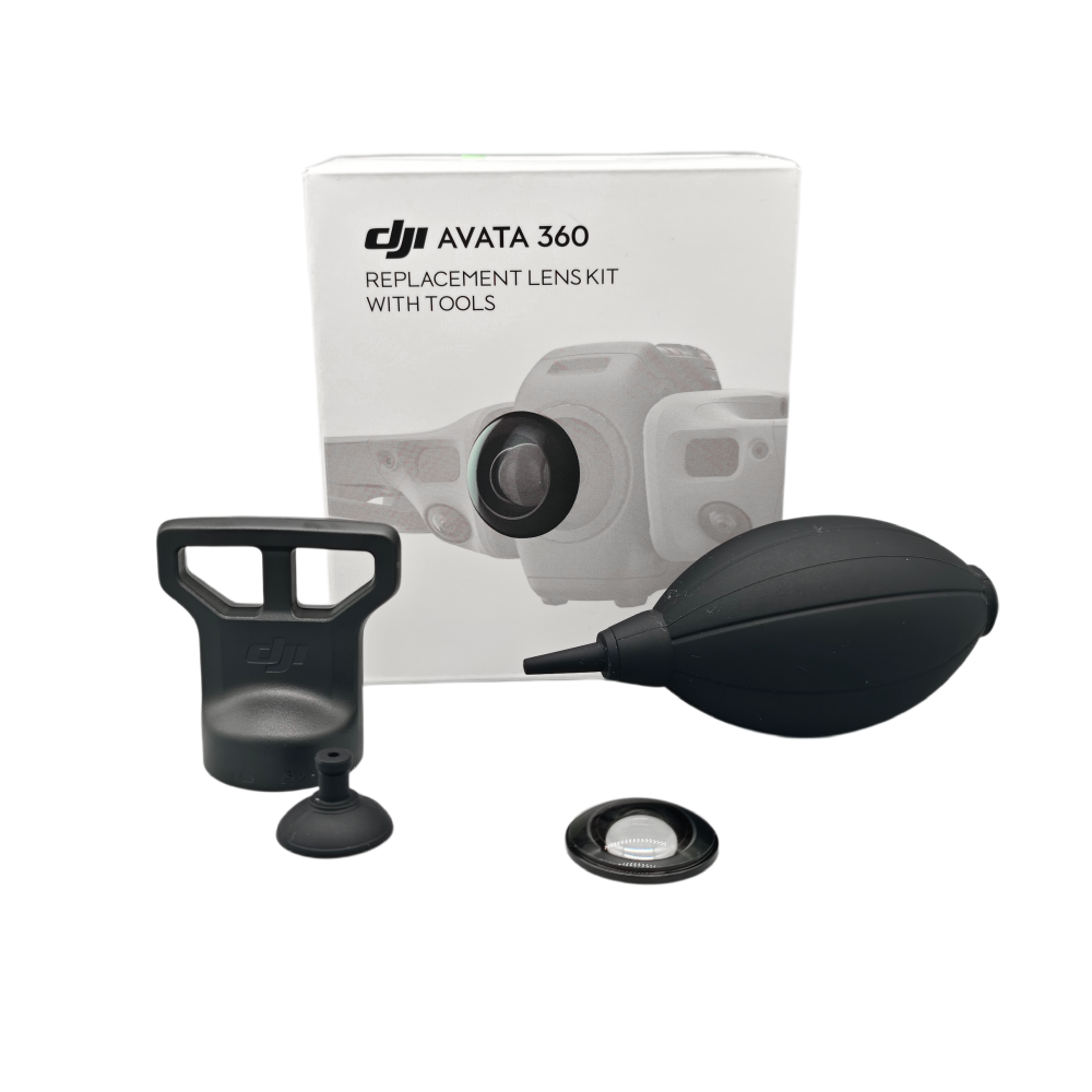 Drone Camera Filter - สำหรับ DJI Avata 360 ชุดซ่อมเลนส์ เลนส์กล้องทดแทนพร้อมเครื่องมือถอดประกอบ