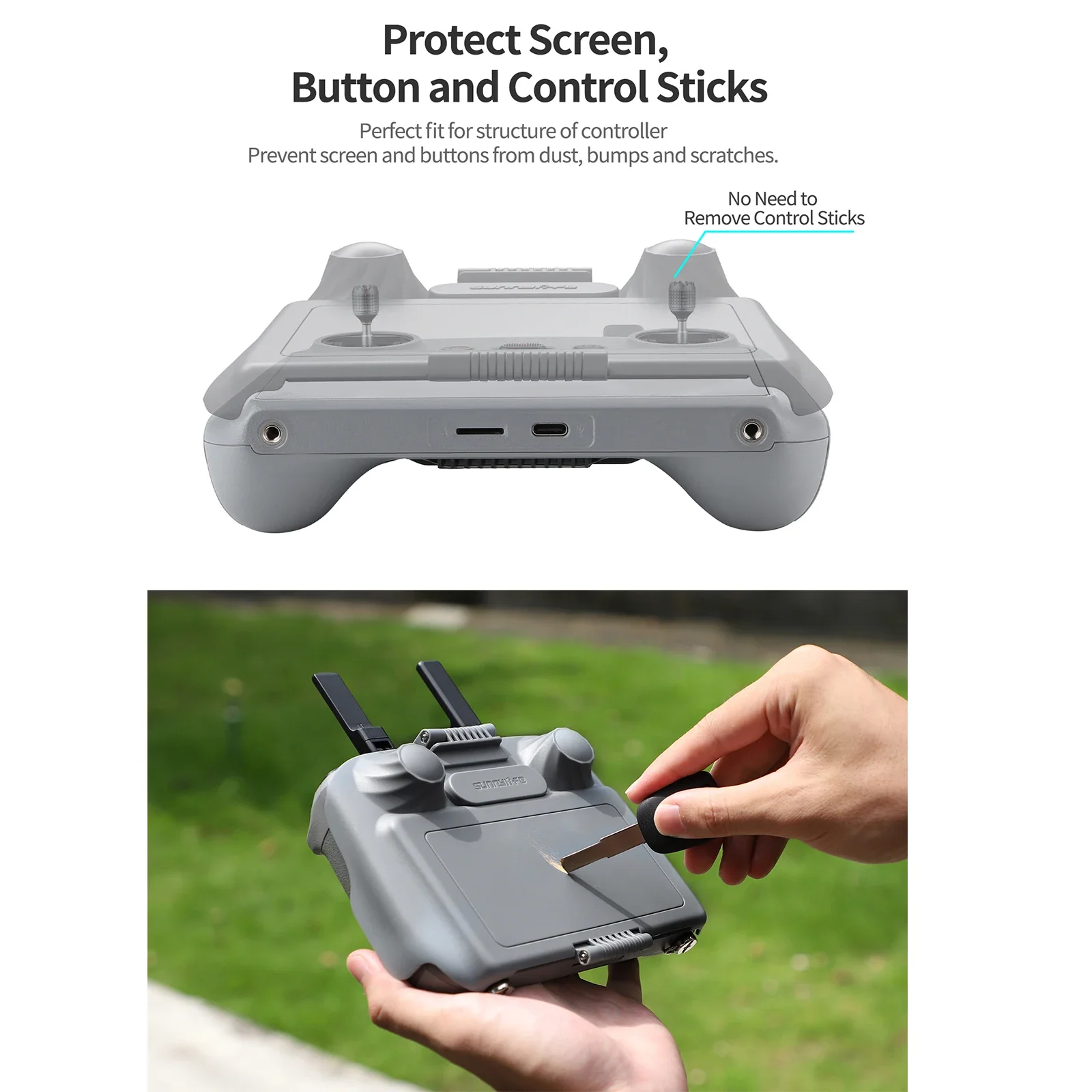 ฝาครอบป้องกันหน้าจอสำหรับ DJI  - Dji Drone Air 3 บทวิจารณ์และราคา