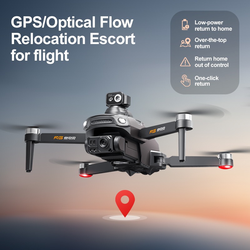 ใหม่ RG800 MAX Drone 1080P HD  - Drone Camera Professional บทวิจารณ์และราคา