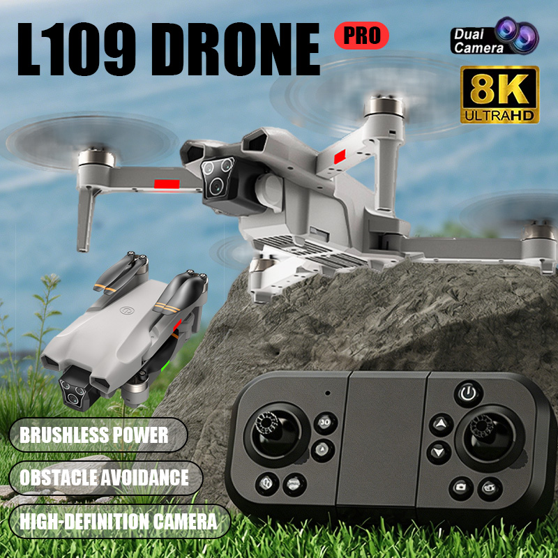โดรนรุ่นใหม่ L017 Pro Brushles - Drone Camera Lens บทวิจารณ์และราคา
