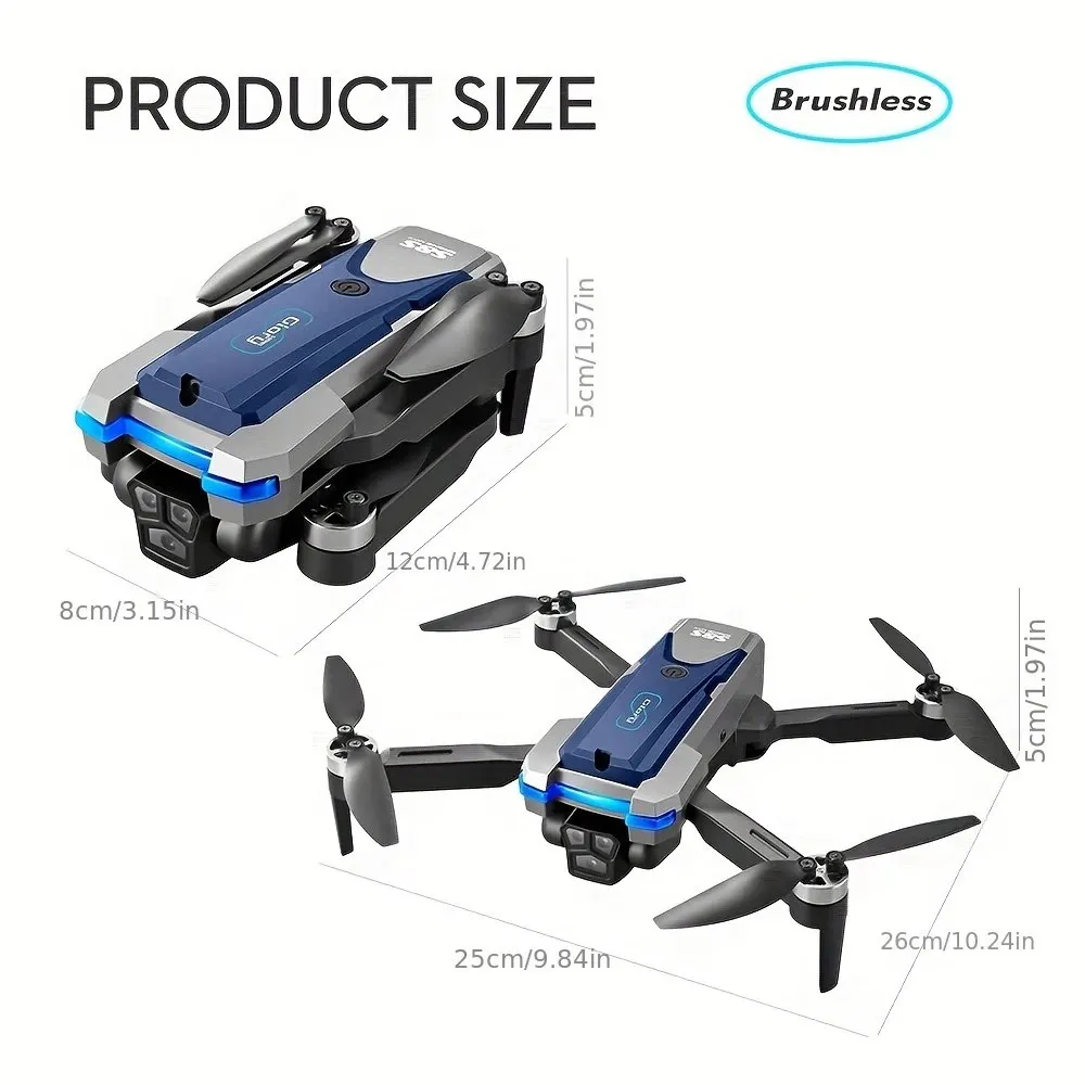 โดรน GPS S8S 5G Wi-Fi 8K HD ลื - Drone Camera Wide Angle บทวิจารณ์และราคา