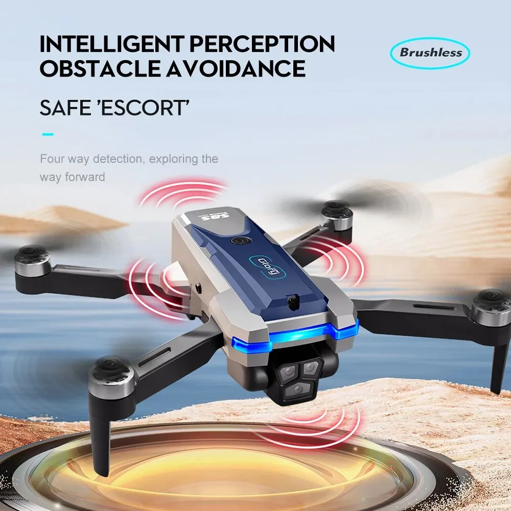 โดรน GPS S8S 5G Wi-Fi 8K HD ลื - Drone Camera Wide Angle บทวิจารณ์และราคา